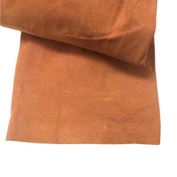 Rare NWT Terry Lewis Classic Luxuries Leather Suede Pants Brass Hardware - Picture 8 of 8